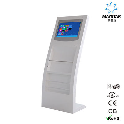 China 1080P Full HD Touch Screen Advertising Kiosk , LCD Touch Screen Kiosk Support USB Update supplier