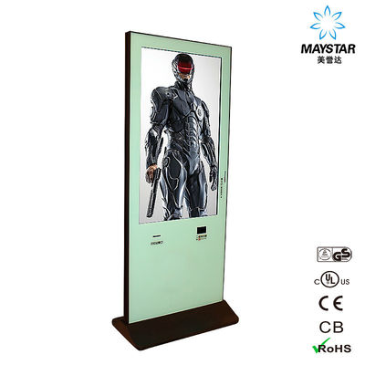 China Large Touch Screen Kiosk Monitor Floor Stand TFT LCD Panel Touch Screen TV Monitor supplier
