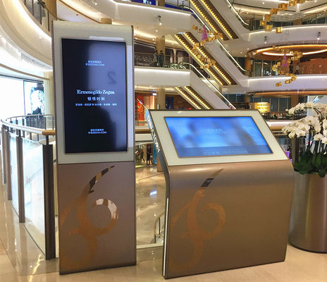 China Wayfinding Digital Touch Screen Kiosk Multi Language Support CE Approved supplier
