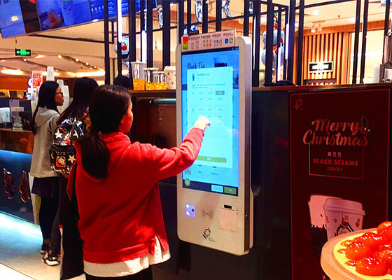 China Floor Standing Interactive Screen Kiosk , All In One Kiosk For Shopping Malls supplier