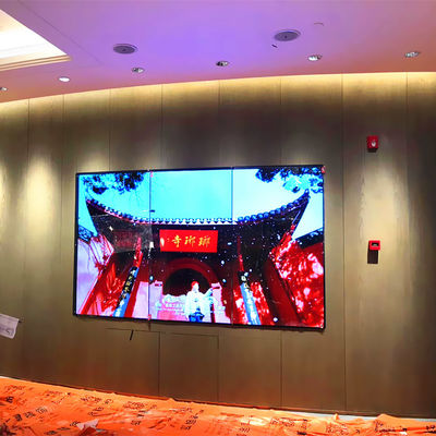 China 55 Inch Touch Screen Interactive Display / Clear OLED Screen For Commercial Buildings supplier