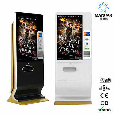 China Custom Digital Advertising LCD Screens , Advertising Kiosks Displays Built In With Camera supplier