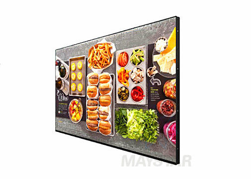China 15 ~84 Inch Digital Signage LCD Advertising Display For Restaurant Dining Hall supplier