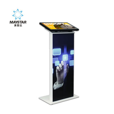 China Freestanding Digital Advertising Screens 1920*1080 / 3840*2160 With Touch Screen supplier