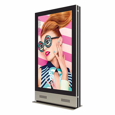 China Fashion LCD Digital Signage Touchscreen Floor Stand / Wall Mounted / Open Frame Optional supplier