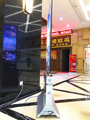 China Glass Advertising Transparent Display Panel , OLED Clear Touch Screen Display supplier