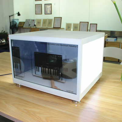 China Durable Transparent LCD Display Box , See Through LCD Screen 10 Points Touch supplier