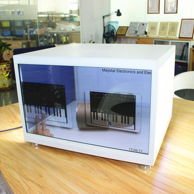 China OEM Transparent Lcd Display Box , Small Transparent Touch Screen Panel supplier