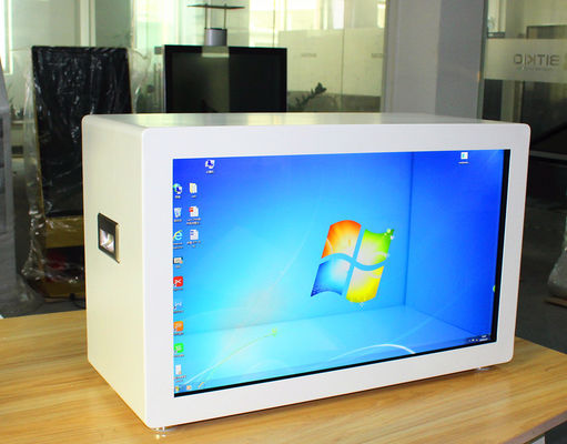 China Eco Friendly Transparent Video Screen / OEM Transparent Glass Display supplier