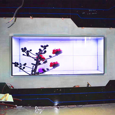 China Multi Touch Transparent LCD Screen 1080P Full HD Video And Picture supplier