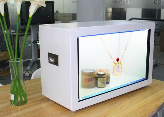 China Multi Color Transparent Digital Screen / Shopping Mall Transparent LCD Display supplier