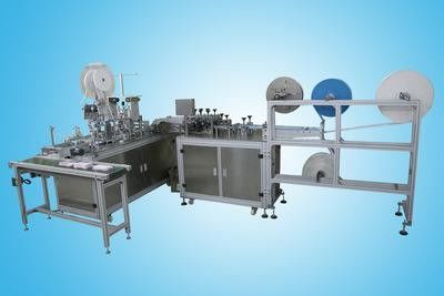 China Non Woven Fully Automatic Face Mask Making Machine Welded Molded Body supplier