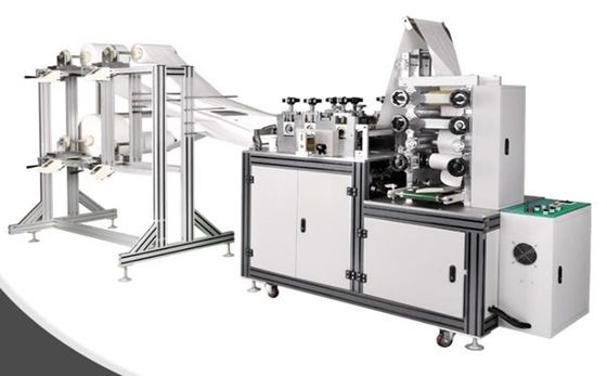China Three Layer Non Woven Face Mask Making Machine Auto Counting Function supplier