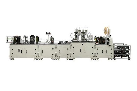 China Energy Saving Earloop Face Mask Machine , Face Mask Production Line supplier