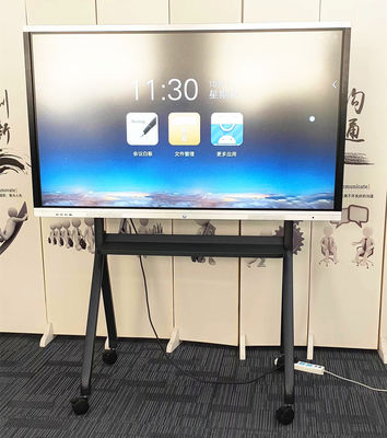 China Dual OS A53*2 Electronic Interactive Whiteboard For Classroom supplier