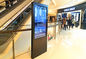 Super Thin Infrared / Capacitive Touch Screen Monitor Kiosk Built In Printer For Advertising supplier