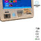 Supermarket Digital Information Kiosk , 43 Inch Touch Screen Kiosk With POS Terminal supplier