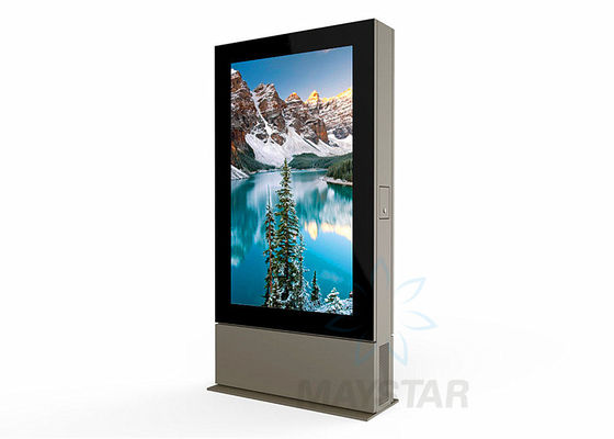 China Anti Glare Outdoor Digital Touch Screen Kiosk 15&quot;~84&quot; Size With HDMI Input supplier