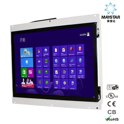 China Professional Touch Screen Kiosk Monitor Size Panel 15&quot;~84&quot; Built In Open Frame supplier