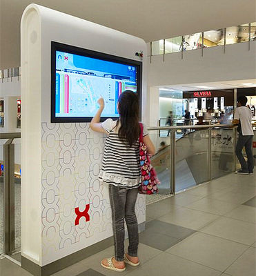 China Multi Language Interactive Wayfinding Kiosk / Self Service Terminal CE Approved supplier