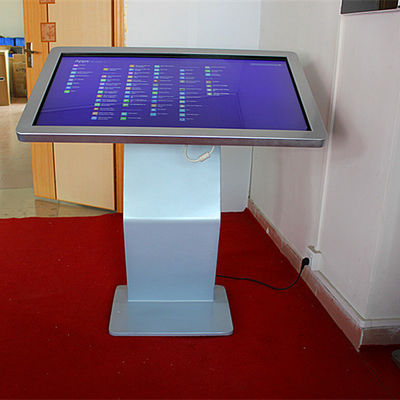 China High Resolution Touch Screen Information Kiosk Floor Stand For Post Offices supplier