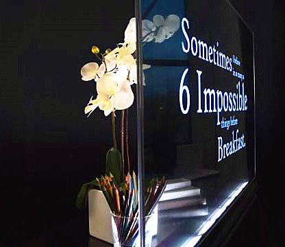 China Transparent All In One Digital Signage Display 55 Inch Custom Accepted supplier