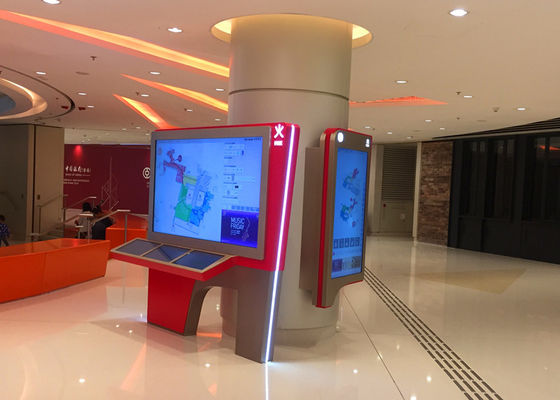 China Shopping Mall LCD Digital Signage Touch Screen With Wide Viewing Angle supplier