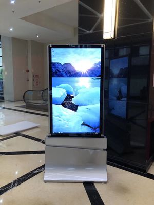 China Double Sided Advertising Kiosks Displays / Hospital Clear OLED Screen supplier