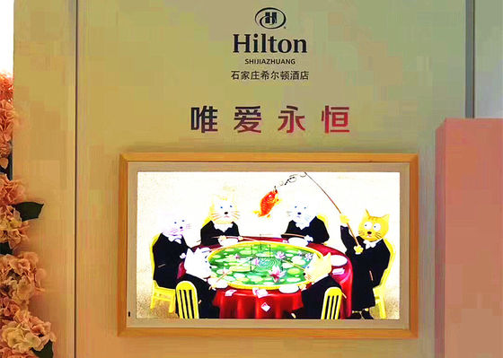 China Customized Size LCD Digital Signage Display Built In With Camera , Printer supplier