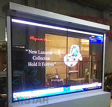 China Indoor Outdoor Mini OLED Display / Glass Transparent Video Display supplier