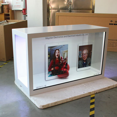 China Anti Rust Transparent LCD Screen Trade Fair Or Exhibitions , To Disseminate Products supplier