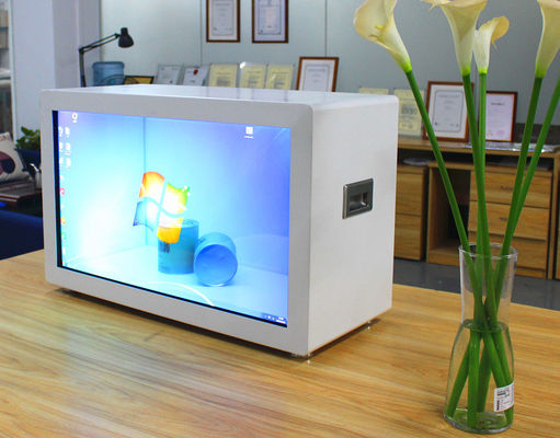 China Lightweight Transparent LCD Screen With Ultra High Fidelity Sound supplier
