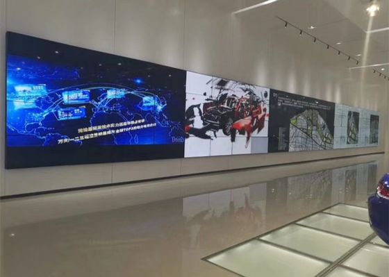 China Wall Mounted Transparent Digital Display , White Transparent LCD Showcase supplier