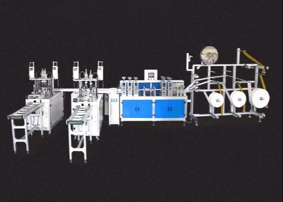 China Disposable 3 Ply Outer Earloop Mask Making Machine Beautiful Appearance supplier