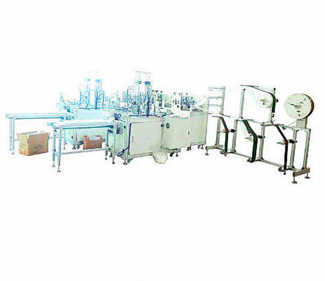 China Fully Automated Disposable Face Mask Machine For Hospital Energy Saving supplier