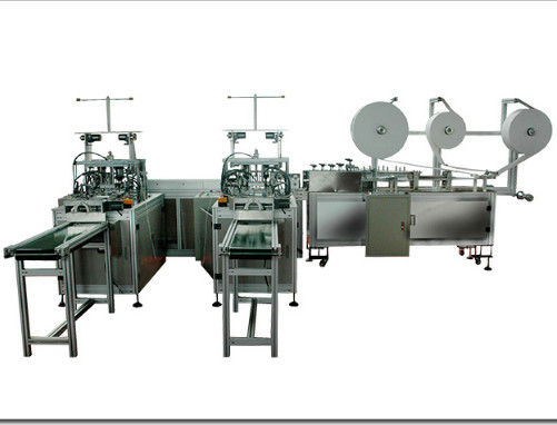 China Disposable Face Mask Manufacturing Machine / Face Mask Production Line supplier