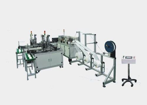 China Compact Face Mask Manufacturing Machine , Mask Automated Production Line supplier