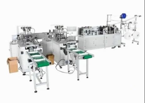 China Beautiful Appearance Non Woven Face Mask Making Machine High Stability supplier