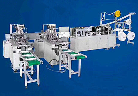 China High Speed Medical Mask Making Machine With Low Failure Rate supplier