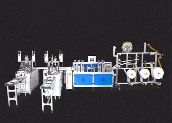 China High Output Face Mask Production Line Aluminum Alloy Structure supplier