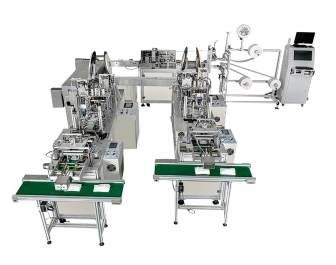 China Eco Friendly Disposable Non Woven Face Mask Making Machine High Stability supplier