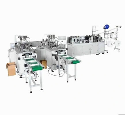 China Powerful Face Mask Maker Machine , Ultrasonic Disposable Face Mask Machine supplier