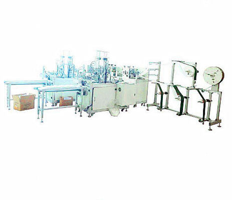 China High Stability Earloop Mask Machine / Auto 3 Ply Face Mask Machine supplier