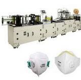 China 3 Layer Face Mask Blank Making Machine , Disposable N95 Mask Machine supplier