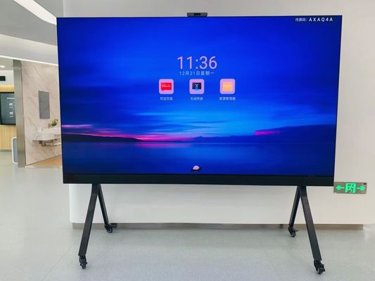 China Dual OS Android 9.0 Windows Smart Interactive Whiteboard Multi Touch supplier