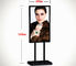 Super Slim 17 Inch Touch Screen Kiosk Free Standing Android Tablet Kiosk Stand supplier