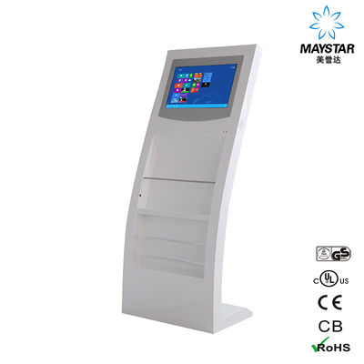 1080P Full HD Touch Screen Advertising Kiosk , LCD Touch Screen Kiosk Support USB Update supplier