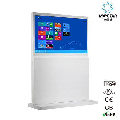 Easy Use Floor Standing Touch Screen Kiosk Monitor With Windows Operating System supplier