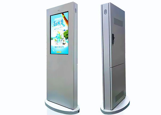 Interactive Shopping Mall Information Kiosk , LCD Touch Screen Kiosk For Advertising supplier