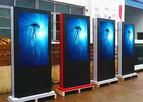 High Resolution HD Outdoor Digital Signage Kiosk Waterproof For Gas Station supplier